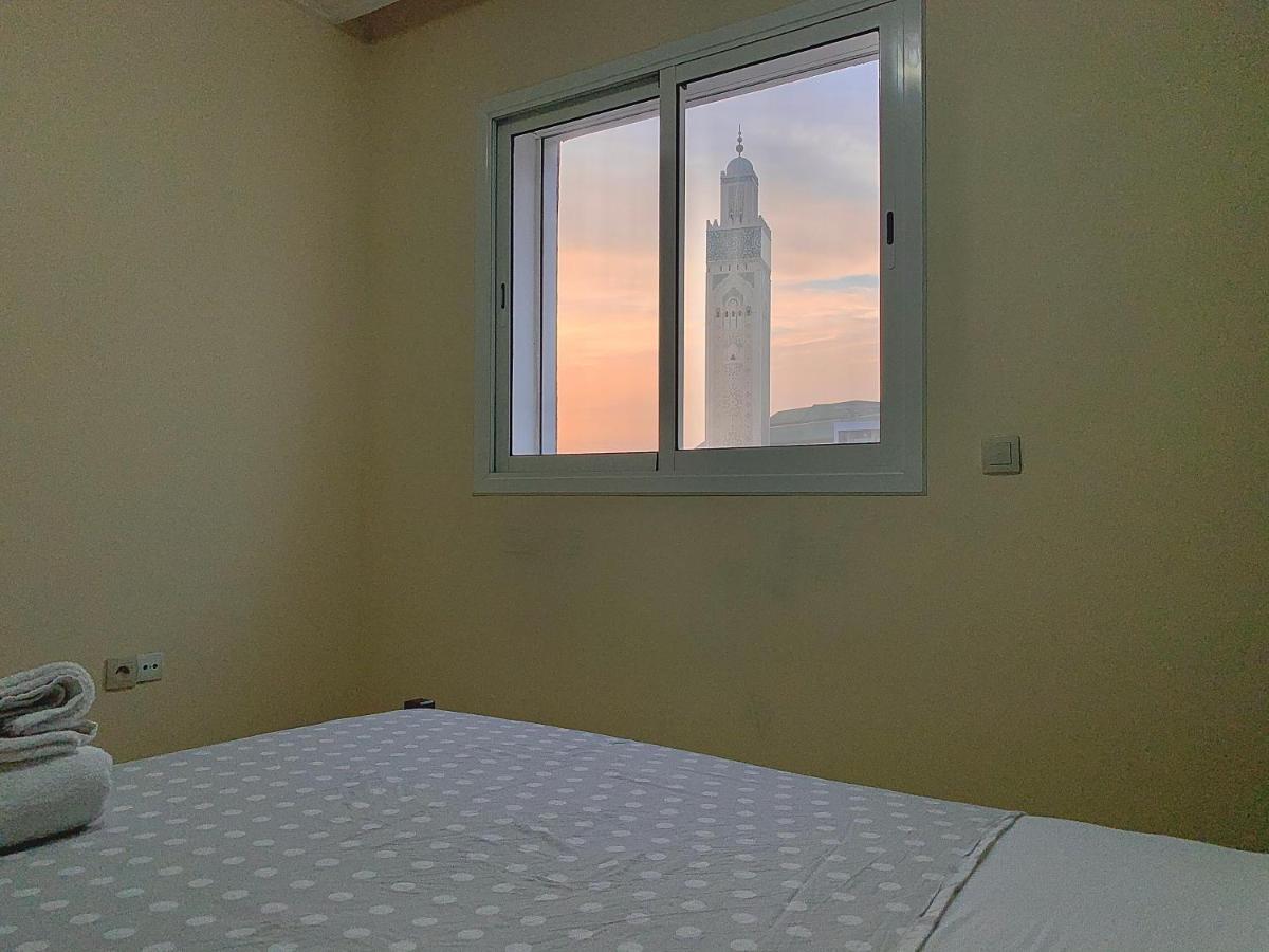 Sab 11 - Superb View. Nice 2 Bedrooms In Front Of The Mosque Hassan 2. Prime Location 卡萨布兰卡 外观 照片